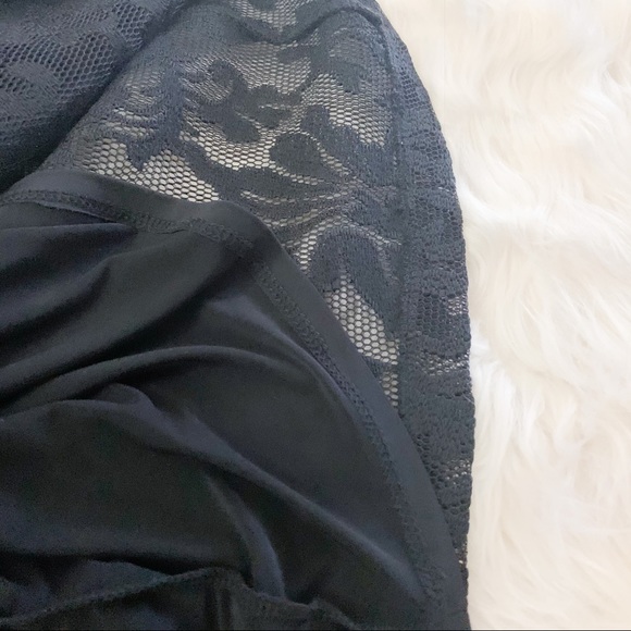 Bebe Ankle-Length Skirt in Black - Picture 3 of 3